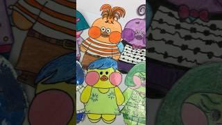 Divertida mente versão Paper Duck #divertidamente #paperduck #insideout #duck #emoção