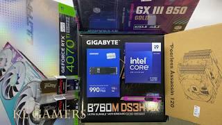 intel Core i9 14900K GIGABYTE B760M DS3H AX Thermalright Assassin 120 iGAME RTX4070 SUPER GAMING PC