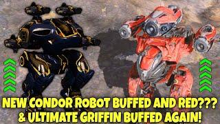 NEW CONDOR ROBOT BUFFED & NOW RED??? - War Robots 10.4 Test Server