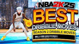 FASTEST DRIBBLE MOVES & COMBOS in NBA 2K25! BEST DRIBBLE MOVES & ANIMATIONS SEASON 2 NBA 2K25!