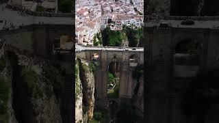 Ronda #spain #andalusia #andalucia #amazing #drone #epic #bridge #history #village #white #travel