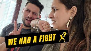 We had a big fight | Gauri got angry ||Pampering my wife