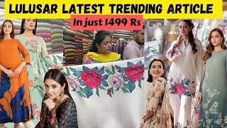 Spotted Lulusar Latest Trending Articles | Just In 1499 Rs | Local Market |  Designer Prints Dupes 