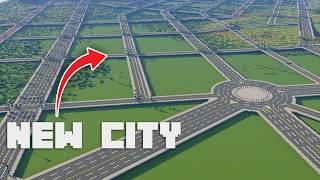 We are building a HUGE CITY in Minecraft.