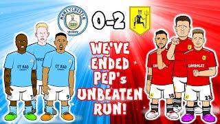 Man Utd end Man City's Unbeaten Run! (0-2 Manchester Derby 2021 Shaw Bruno Goals Highlights)