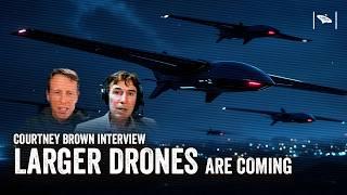 "LARGER DRONES Next Month WILL PROVE ET CONTACT"-Dr Courtney Brown