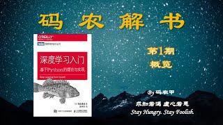 《深度学习入门》第1期 概览 码农解书