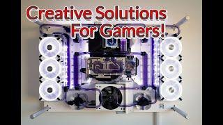 Creative Solutions For Gamers is here! Wall Mounted Cases!?!