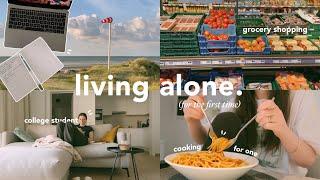 Living alone diaries | uni vlog, what i eat in a week as a student & interning