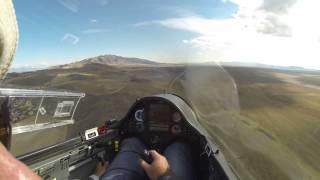 Glider and Black Hawk Helicopter Get Close at 30 feet AGL!