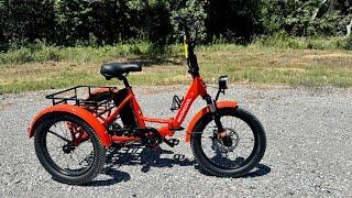 The Mooncool TK1 is a Foldable and Affordable Electric Trike!