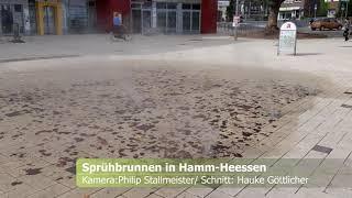 Sprühbrunnen in Hamm-Heessen