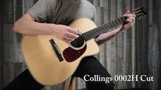 Acoustic Music Works - Collings 0002H Cutaway, Sitka, Indian Rosewood, Short Scale