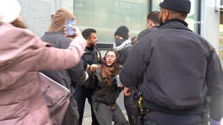 Protests as Migrants Evicted from Brooklyn Shelter