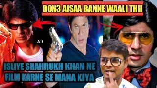 Shahrukh Khan Refused Don 3 Because of This, The Scary Script Came Out