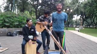 Sting - Englishman in New York (Cover by Pengamen Taman Suropati)