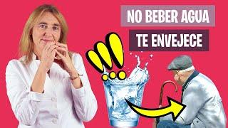 Si NO BEBES AGUA tu CUERPO ENVEJECE de ESTA FORMA | Envejece más despacio | Nutrición y Dietética