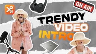 How to Make a Trendy Video Intro in YouCut? | Cutout Animation Tutorial |