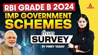 Important Government Scheme 2024 | Government Scheme For RBI Grade B 2024 | By Pinky Yadav