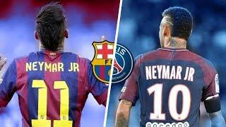 NEYMAR AU BARCA VS NEYMAR AU PSG !