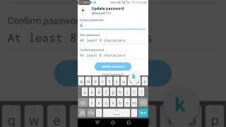 TWITTER ACCOUNT PASSWORD CHANGE IN HINDI