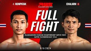 Full Fight l Kompatak Or. Atchariya vs. Chalarm Paranchai I RWS