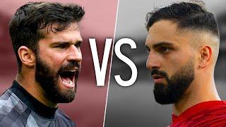 Giorgi Mamardashvili VS Alisson Becker - Who Is Better? - Crazy Saves Skills & Passes - 2023 - HD