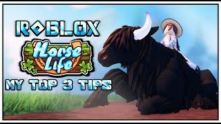 [Roblox : Horse Life] My Top 3 Tips If You Are A Solo Player!