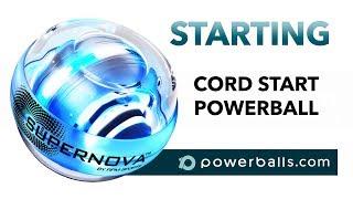 How to start Powerball gyroscope with a string / cord (official RPM Sports video)