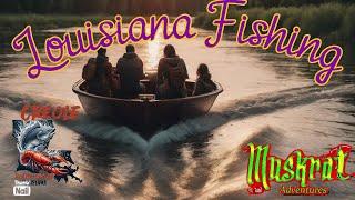 CHAT with Muskrat & Creole Ep. #99  Louisiana Food and Fishing!!