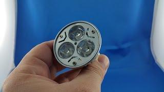  1$ LED spotlight GU10 E27 3W replace 30W from AliExpress Unboxing euro app  Haul Unbox Therapy