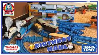 Tomy Plarail Thomas and friends Haul Review (Birthday edition )