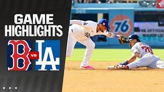 Red Sox vs. Dodgers Game Highlights (7/21/24) | MLB Highlights