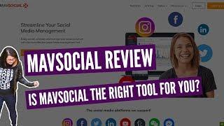 MavSocial Social Media Management Tool Review & Walkthrough