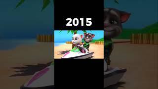 Evolution of Talking Tom 2023-2010 #talkingtom #outfit7 #evolution