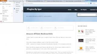 Amazon Affiliate Bookmarklets - ASIN - Affiliate Link - Amazon Affiliate Bookmarklets