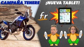 NUEVA campaña de Yamaha con la Tenere 700 y tablet de F2R!!