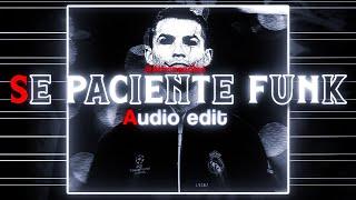 Se Paciente Funk - Audio edit | Copyright free song | Slowed and reverb song | Alfron audios