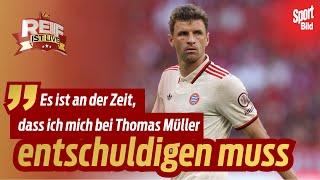 FC Bayern: Thomas Müller mit emotionalem Rekord-Einsatz | Reif ist Live