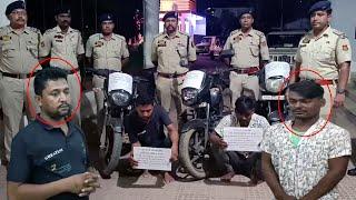 NCC Police recovered three stolen bikes and arrested two thieves.