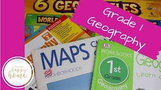 First Grade Homeschool Geography Curriculum || 2016-2017