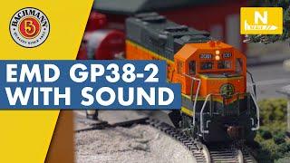 Bachmann N Scale DCC Sound Value GP38-2