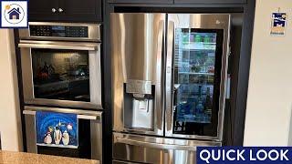 Quick Look: LG 23 cf Wi-Fi Enabled InstaView™ Door-in-Door® Counter-Depth Refrigerator - LRMVC2306S