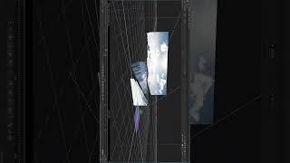 3d camera projection #shorts #vfx #3dcamera