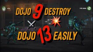  Kill DOJO full 13 with DOJO 9️⃣ only ‍ Shadow Fight 4 Arena ️