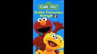 Sesame Street: Kids Favorite Songs 2 (2001 VHS)