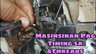 Masinsinan Pag Timing ng 4Threads | Edging Machine|