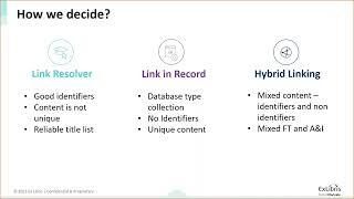 Linking with the Central Discovery Index CDI - An Overview