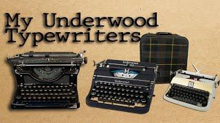 Underwood Typewriter Tour: What's in my collection?