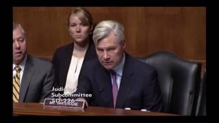Senator Sheldon Whitehouse questions Doctor Panel on Medical Cannabis